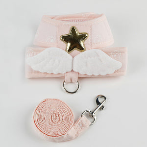 Unleash the Magic with the Angel Wings Pet Harness and Leash Set